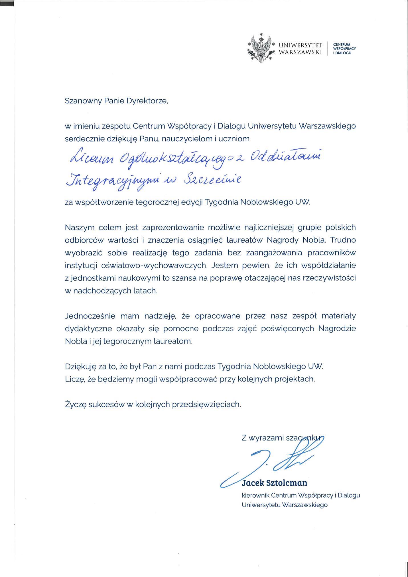 Tydzień Noblowski